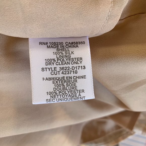 Joie Lawska Silk Smocked-Waist Mini Dress - S - Picture 6 of 6